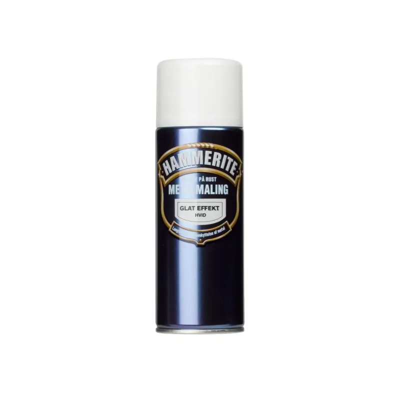 Hammerite Glat-effekt Spray Hvid 400ml