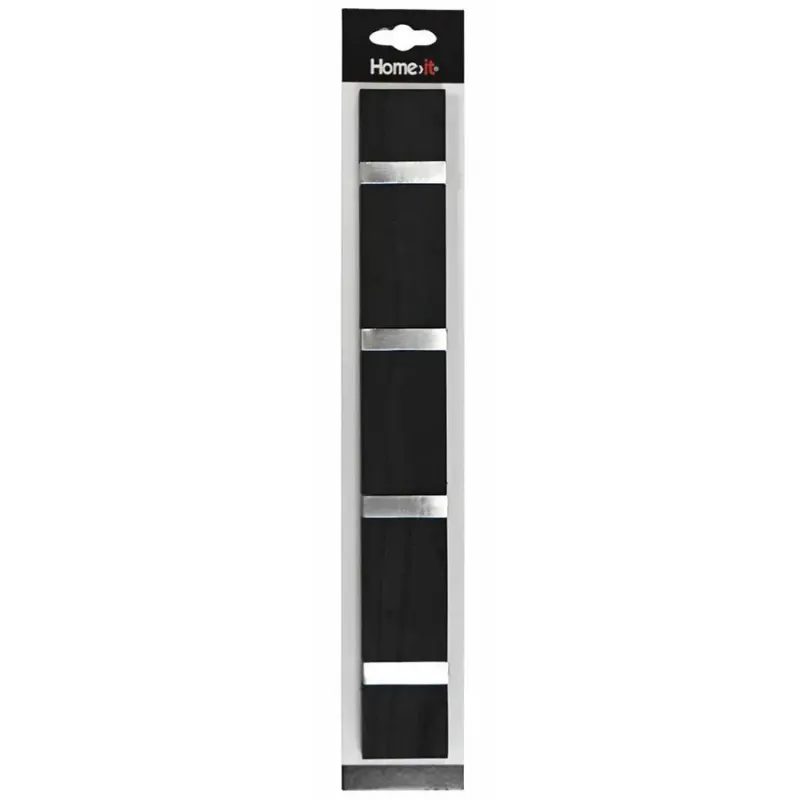 Home-it Knagerække   Knager Flex Sort Eg 12724