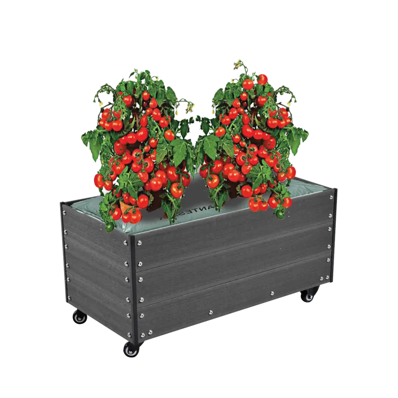 Hortus Kapilærskjuler Wpc 36x50x90 Cm Med Hjul