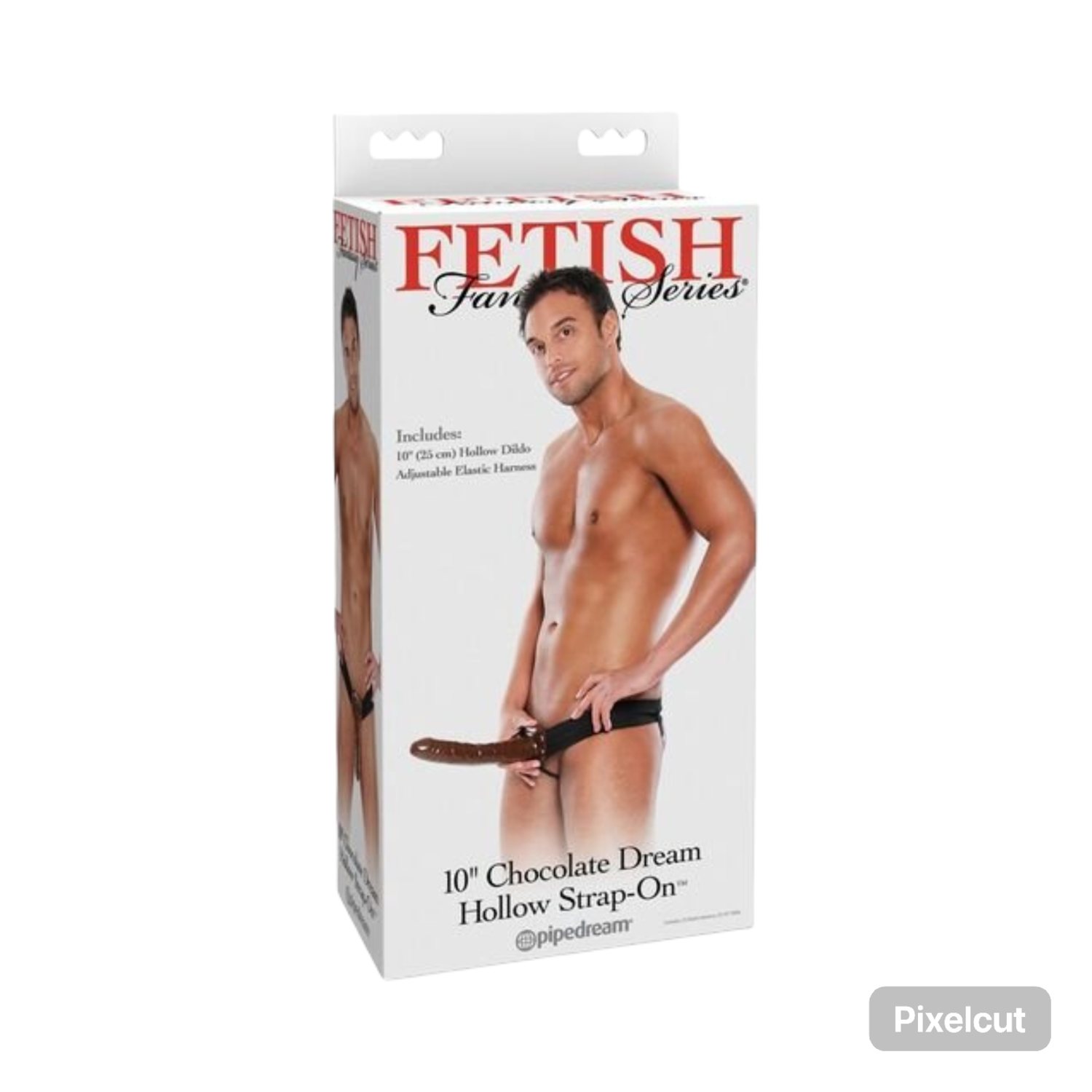 10 Quot  Fetish Chocolate Dream Hollow Strap-on