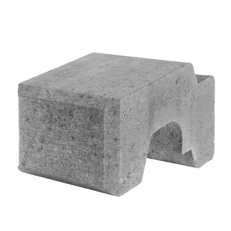 Ibf Danblokke Normal Grå 17x25x33cm