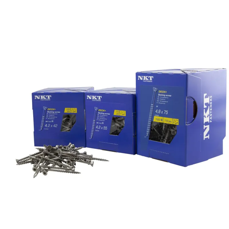 Itw Fasteners  Rustfrit Kv  A4 Terrasseskrue       55 137987