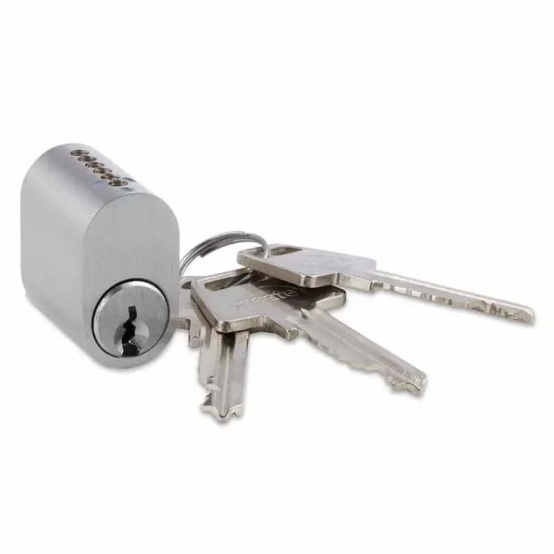 Jasa Cylinder  -stift Oval   Stk  Matnikkel 13047