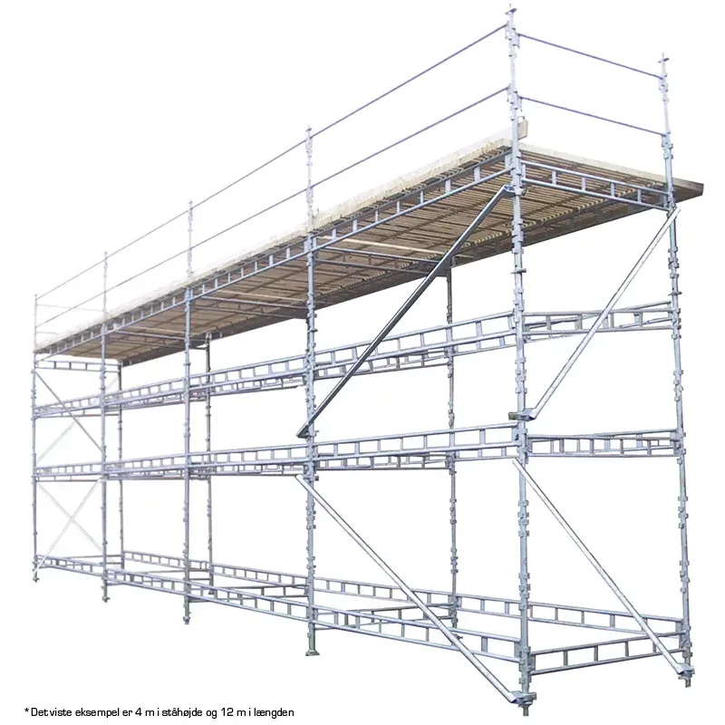 Jumbo Murerstillads Sæt   05 Felter 8x24m   268024-mtl