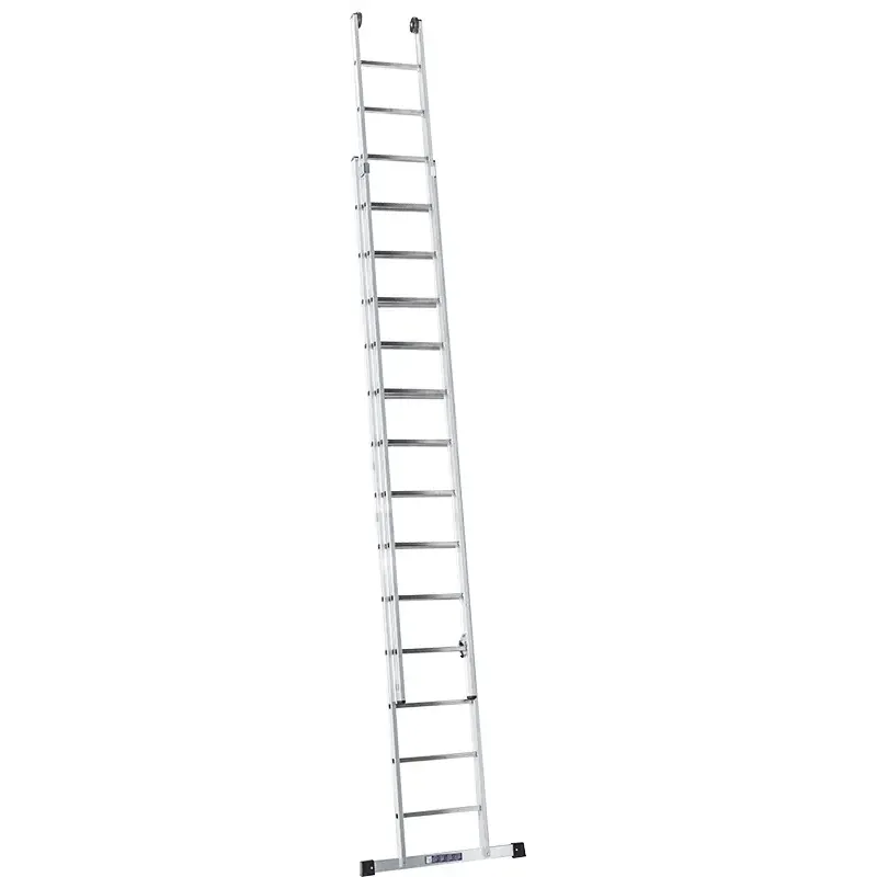 Jumbo Skydestige   2x13 Trin   8m    Stigefod  49ss270-