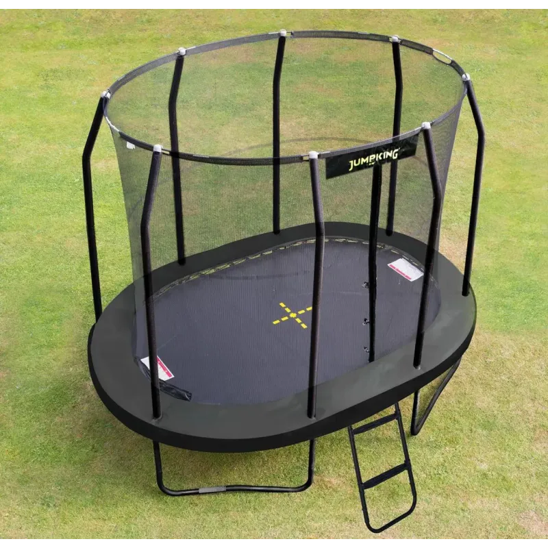 Jumpking Trampolin Oval Black 350   244 Cm