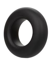 Lock Fantasia Silicone Cockring Black Extra Thick