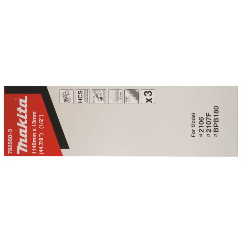 Makita Båndsavsklinge 14z Quot 3stk  792560-