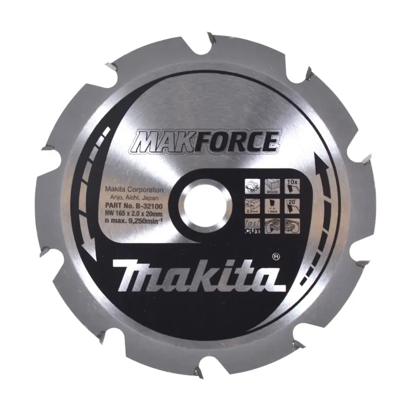 Makita Hm Klinge 165x20x10z Makforce  -32100