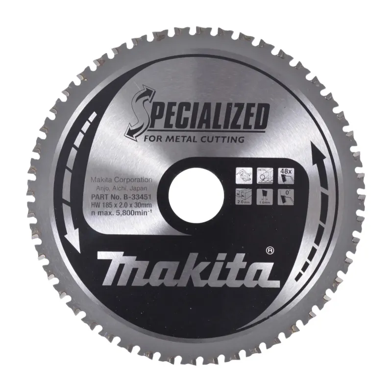 Makita Hm Klinge 185x30x48z Met  -33451