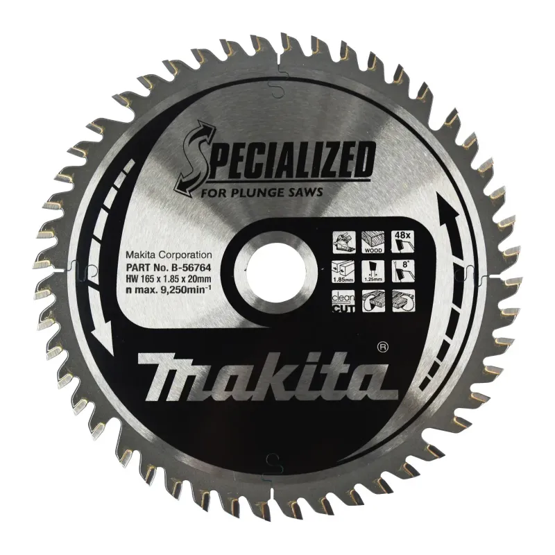 Makita Hm Savklinge 165x20x48z  -56764
