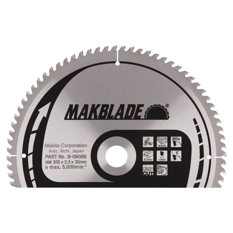 Makita Hm-klinge 305mm 80tï    -32851   -09086