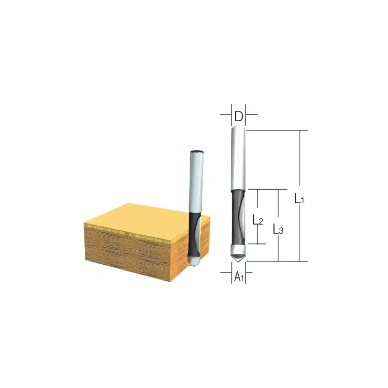 Makita Kantfræser 6mm  -09335