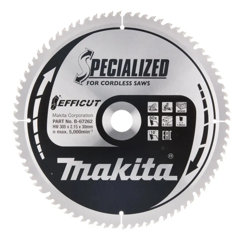 Makita Klinge Tct 305x30mm   80t  -67262