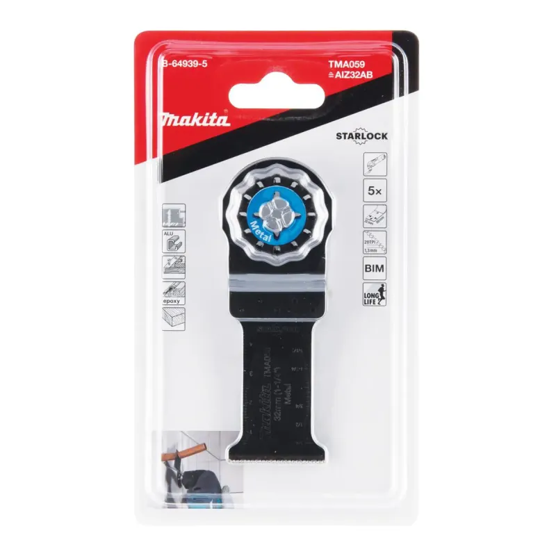 Makita Multicut Metal 32mm Aiz32ab  -64939-