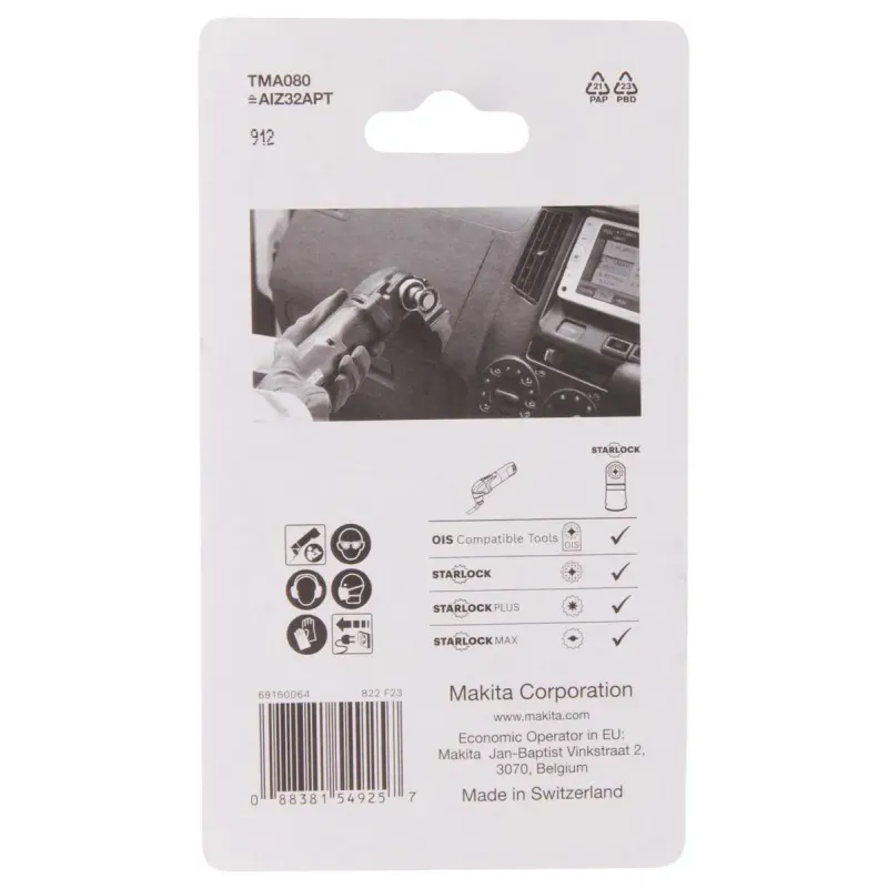 Makita Multicut Metal 32mm Aiz32apt  -69761