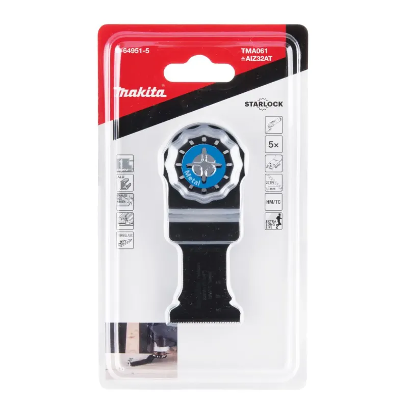 Makita Multicut Metal 32mm Aiz32at  -64951-