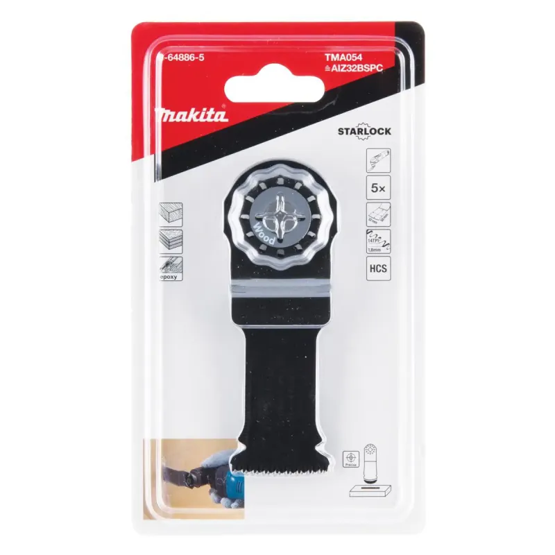 Makita Multicut Træ 32mm Aiz32bspc  -64886-