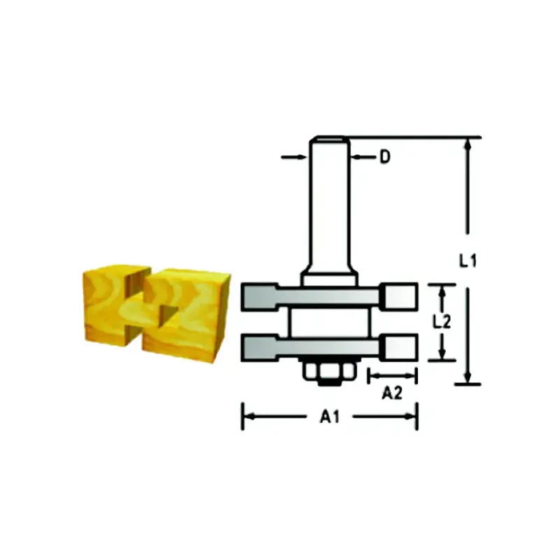 Makita Reversibel Fræser 41 3mm  -48929