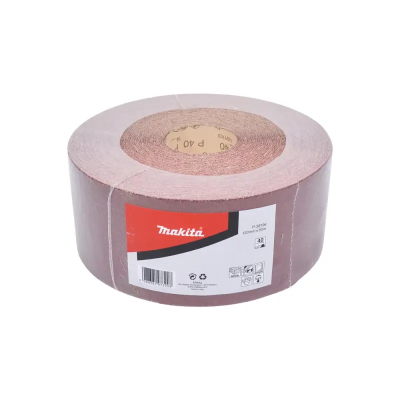 Makita Sandpapir Rulle 120mmx50m K40  -38196