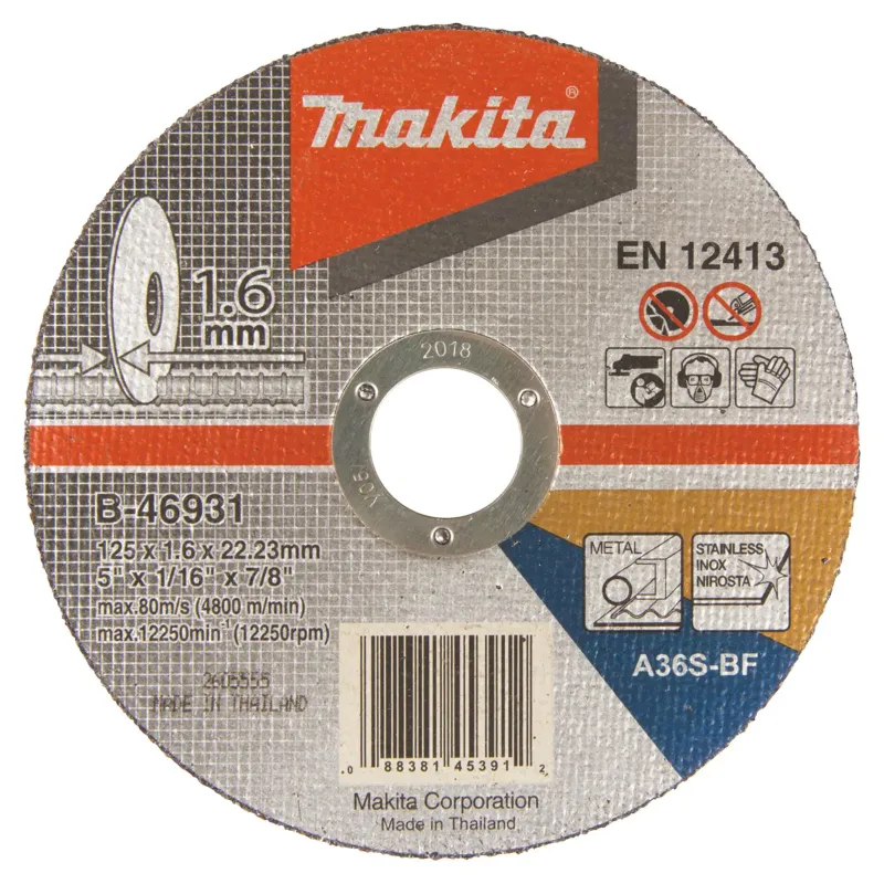 Makita Skæreskive 125x1 6x22 23  En   -46931