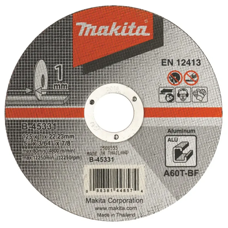 Makita Skæreskive 125x1 0x22mm Alu  -45331