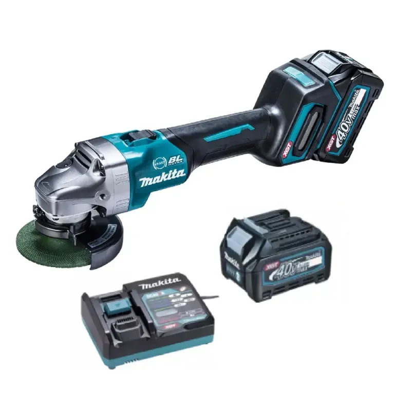 Makita Xgt 40v Vinkelsliber 125mm    0ah Ga005gm201