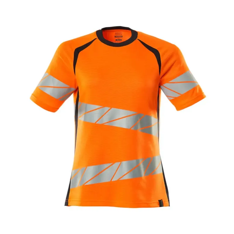 Mascot  Accelerate Safe  -shirt 19092-771 Dame Hi-vis Orange-mørk Marine