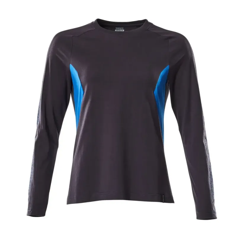 Mascot  Accelerate  -shirt  Langærmet 18391-959 Dame Mørk Marine-azurblå