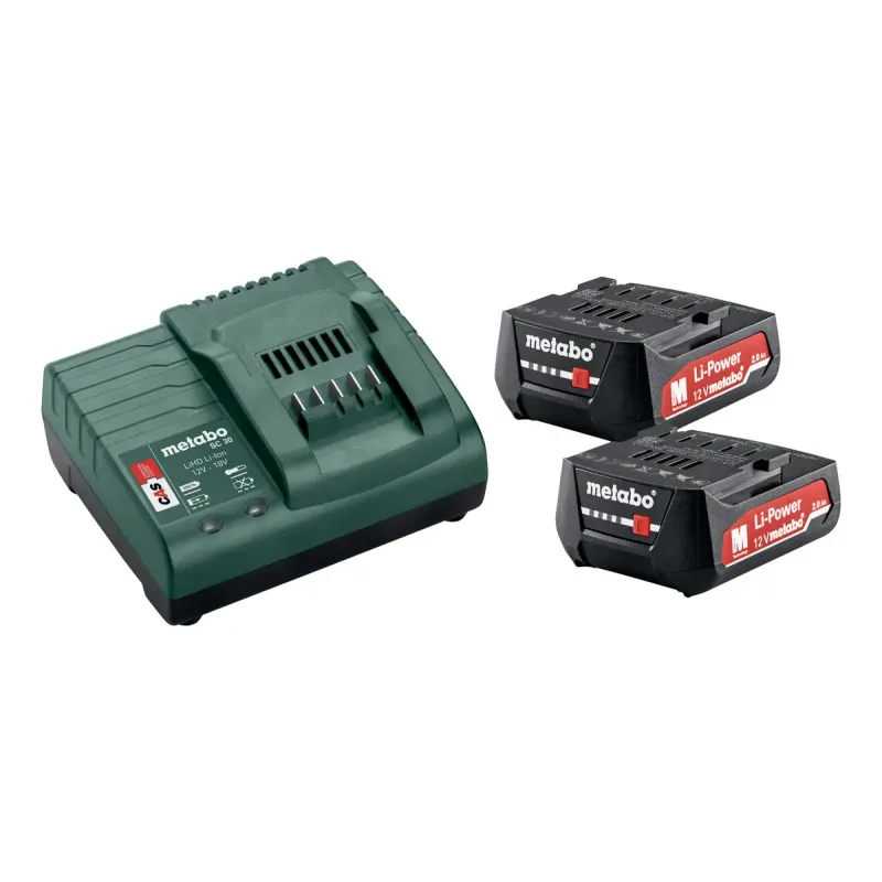 Metabo 4061792134867 685300000 Basissæt Batterier Med Oplader