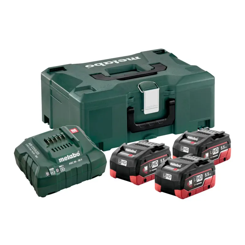 Metabo 4007430287748 685069000 Basissæt Batterier Med Oplader