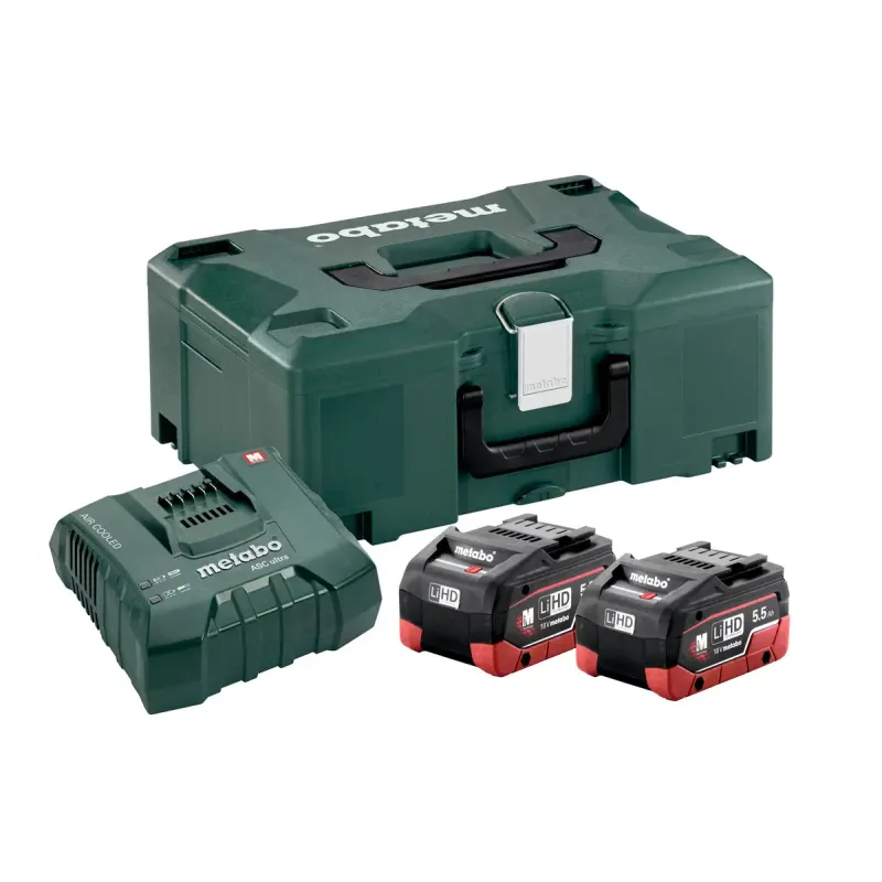 Metabo 4007430294340 685077000 Basissæt Batterier Med Oplader