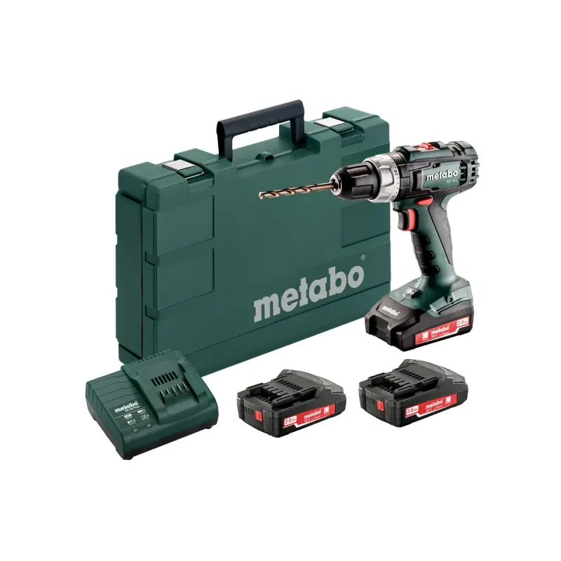 Metabo Bs 18   Set 602321540 Akku-bore--skruemaskine