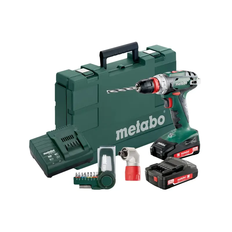 Metabo Bs 18 Quick Set 602217870 Akku-bore--skruemaskine