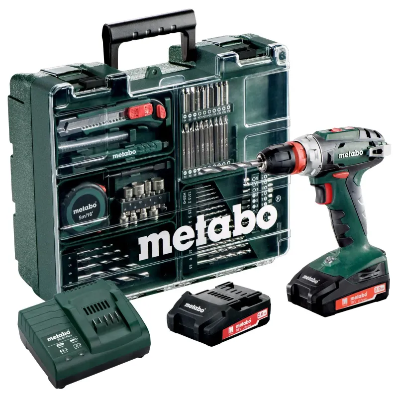 Metabo Bs 18 Quick 2x2 0ah Sc 60p 10   Workshop 602217880