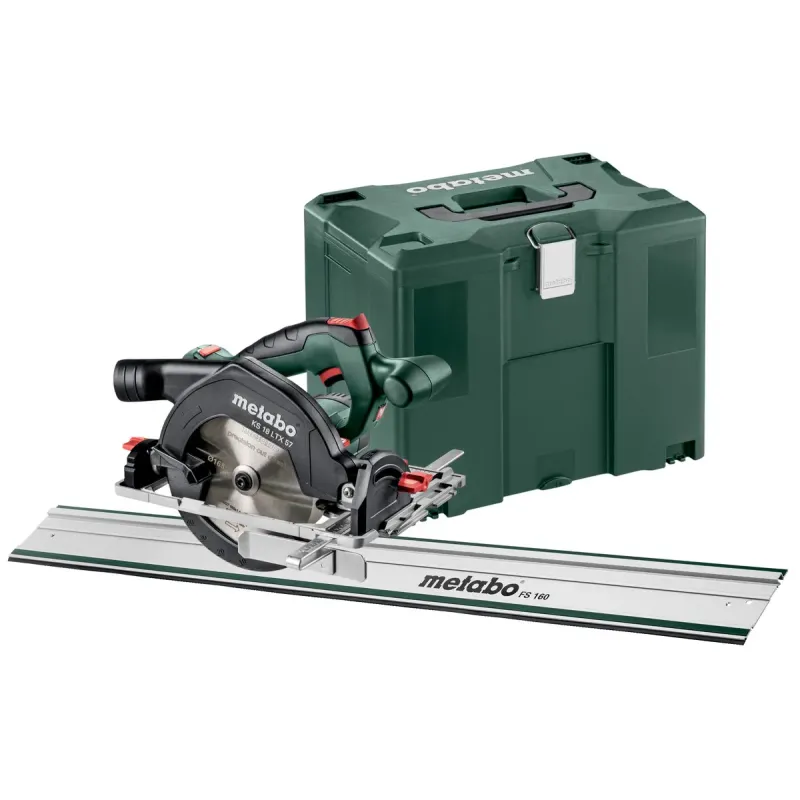 Metabo Ks 18 Ltx 57 Fs Set 691065000 Akku-håndrundsav