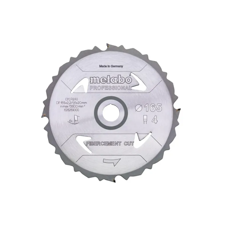 Metabo 4061792173767 628297000 Rundsavklinge Fibercement Cut  Kvalitet Professional  Til Håndrundsav