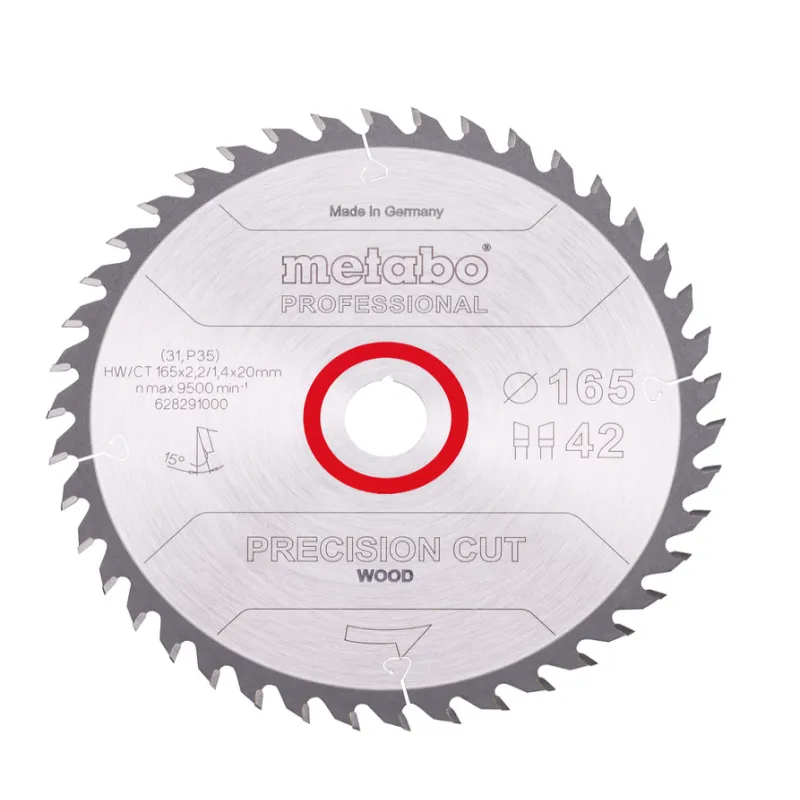 Metabo 4061792173705 628291000 Rundsavklinge Precision Cut Wood  Kvalitet Professional  Til Håndrundsav