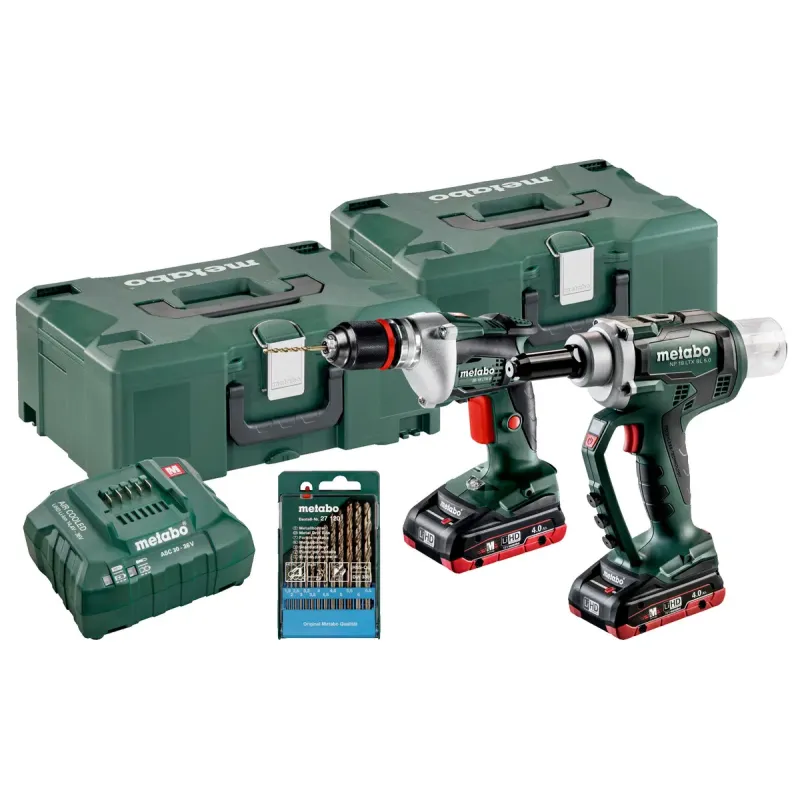 Metabo Set Np 18 Ltx Bl       Be 18 Ltx   691084000 Akku-maskine Som Sæt
