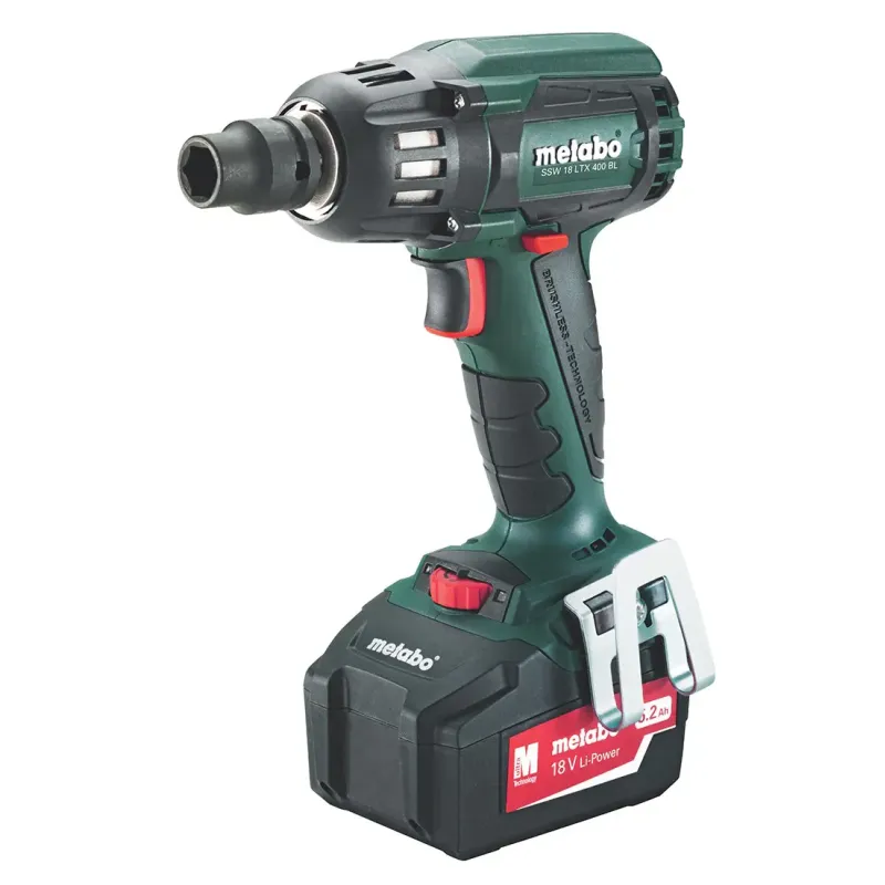 Metabo Ssw 18 Ltx 400 Bl Slagnøgle 2x5 2ah