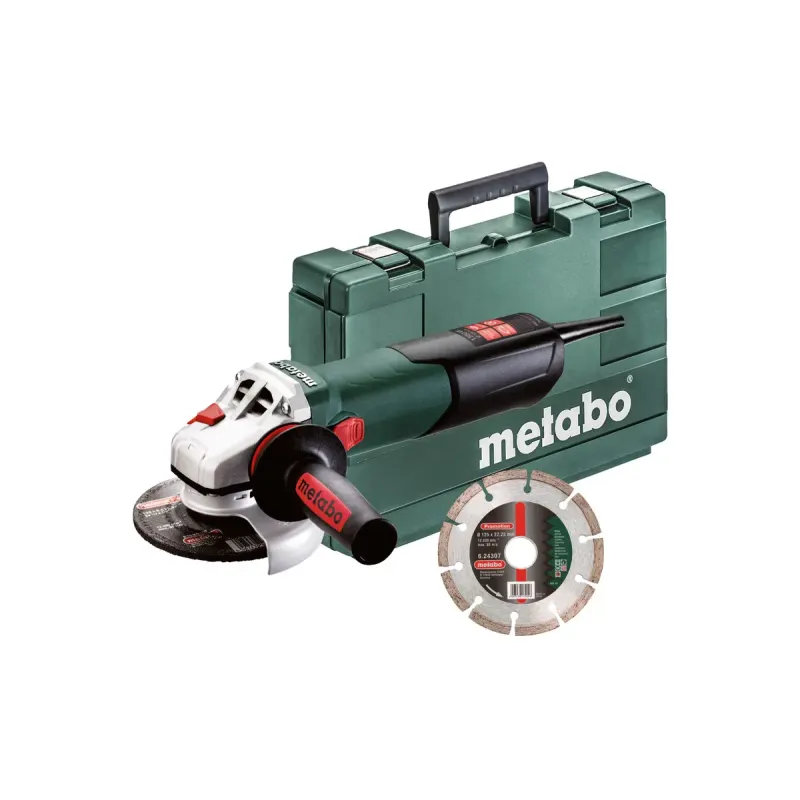Metabo    -125 Quick Set 600374680 Vinkelsliber Kompaktklasse