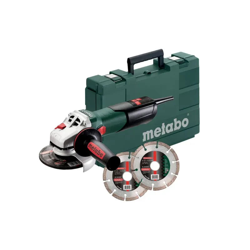 Metabo    -125 Quick Set 600374510 Vinkelsliber Kompaktklasse