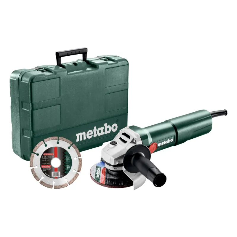 Metabo   1100-125 Set 603614510 Vinkelsliber Kompaktklasse