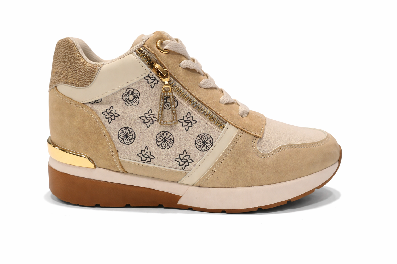 Dame Sneaker Beige 41