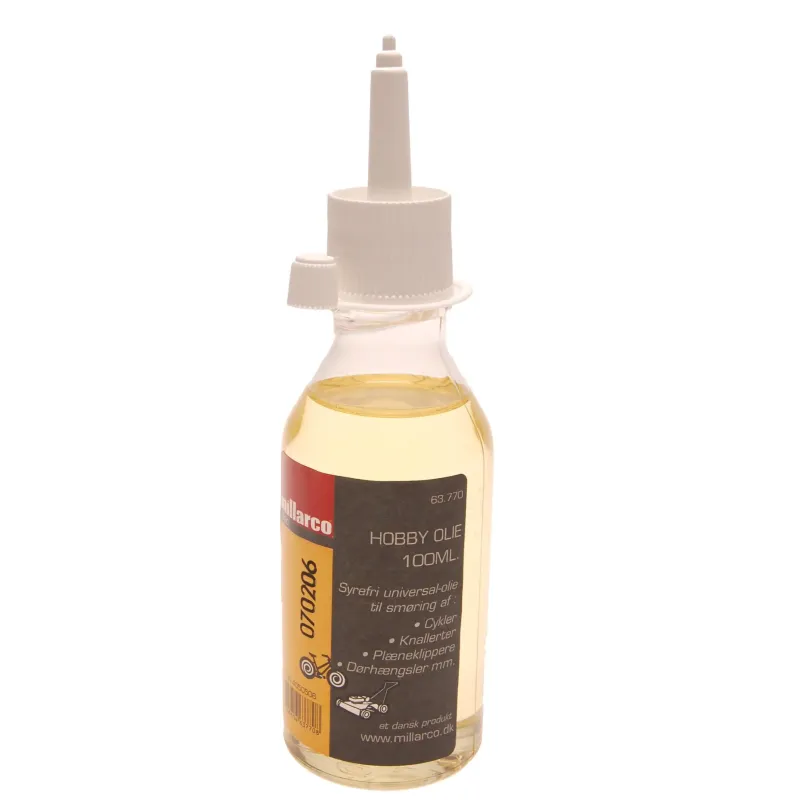Millarco Hobbyolie 100 Ml  Syrerfri