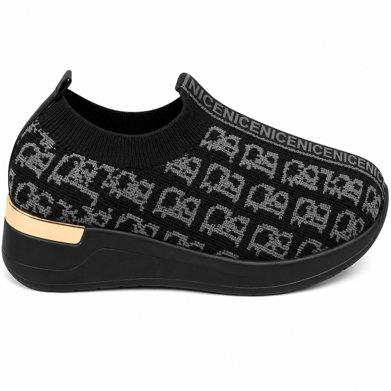 Montera Noir Slip-on 41