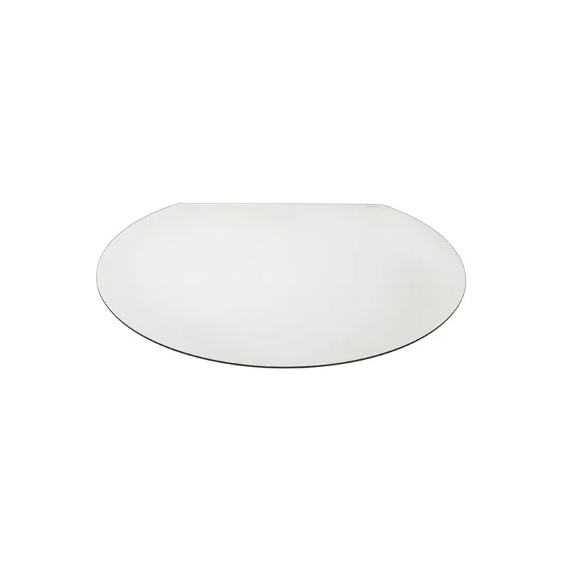 Morsø Glasplade 90x100 Cm Cirkel   Lige Bagk