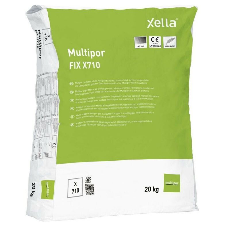 Multipor Letmørtel 20 Kg Klæber