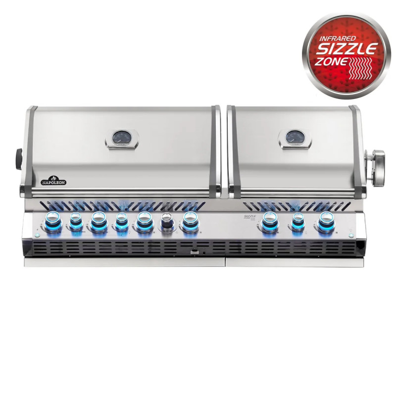 Napoleon Prestige Proâ  825  Indbygningsgrill Rustfri Bipro825rbipss-