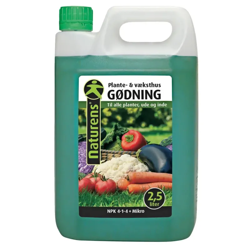 Naturens Plante- Og Væksthus- Gødning  Npk  - -          5lt